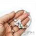 Bracciale cordino cerato con koala e eucalipto