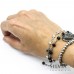 Bracciale catena acciaio con stelle