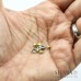 Cabochon in vetro color cristallo tondo da 3 mm x 50pz