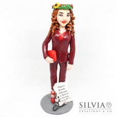 Cake topper personalizzato per laurea medicina