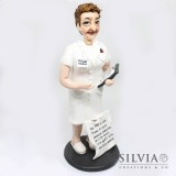 Cake topper personalizzato per pensione infermiera