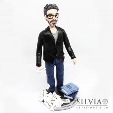 Cake topper personalizzato per professore