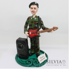 Cake topper pensione carabiniere