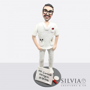 Cake topper per l'OSS Gianluca
