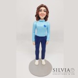Cake topper personalizzato per compleanno donna