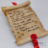 Pergamena personalizzata Pergamena personalizzata