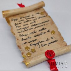 Pergamena personalizzata