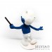 Cake topper Puffo Vanitoso alto 16 cm