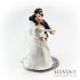 Cake topper sposi esempio posa due