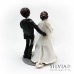 Cake topper sposi esempio posa due