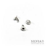 Charm a forma di cappello da mago argento antico in zama 11x11