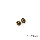 Charm a forma di campanellino bronzo in zama 13x10 mm