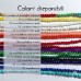 Collana girocollo corallini o cristallini colorati con ciondolo