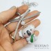 Collana lunga catena pallini e koala