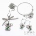 Collana lunga catena pallini e koala