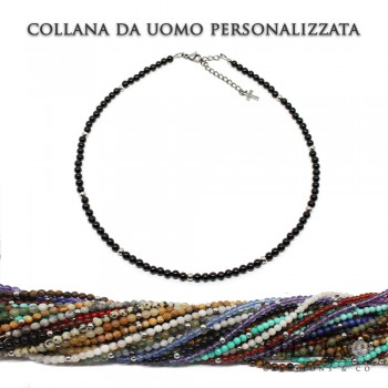 Collana o bracciale da uomo personalizzati versione 2