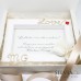 Cornice con scritta love e iniziali