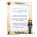 Cornice personalizzata con personaggio in miniatura nome e oggetti aggiuntivi