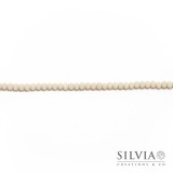 Cristalli a rondella albicocca 6x4 mm
