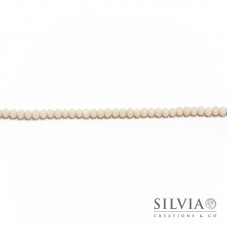 Cristalli a rondella albicocca 6x4 mm