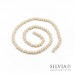 Cristalli a rondella albicocca 6x4 mm