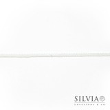 Cristalli a rondella bianco opale 4x3 mm