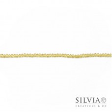 Cristalli a rondella giallo sole 4x3 mm