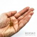 Cristalli a rondella giallo sole 6x4 mm