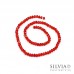 Cristalli a rondella rosso siam 6x4 mm
