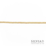 Cristalli a rondella topazio chiaro 4x3 mm