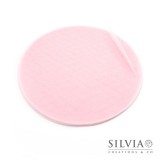 Disco in tulle color rosa da 230 mm x10pz