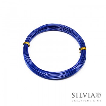 Filo in alluminio blu 1 mm x 10m