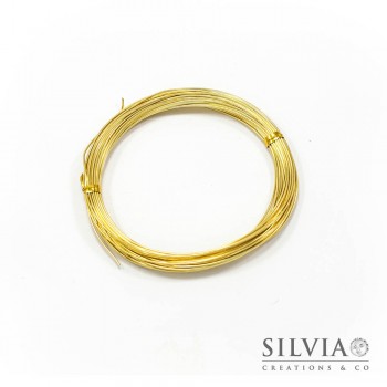 Filo in alluminio oro 1 mm x 10m
