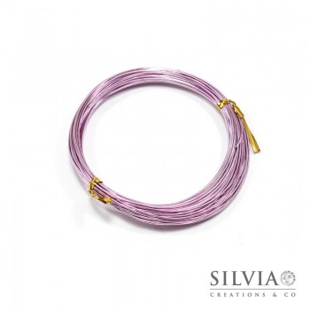 Filo in alluminio rosa 1 mm x 10m