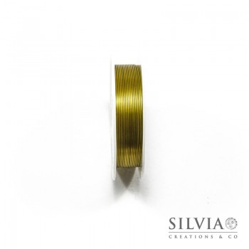 Filo di ferro oro 0.5 mm x 7m