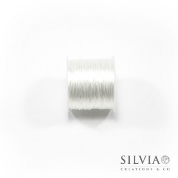 Filo elastico in fibra di nylon 0.8 mm x 60m