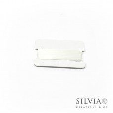Filo elastico in nylon bianco sottilissimo 0,3 mm