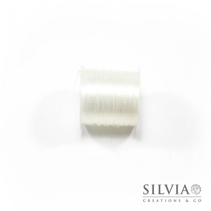 Filo di nylon trasparente 0.45 mm x 30m - silviacreationsandco