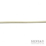 Nastro tipo alcantara pelle beige 3 mm x 1m