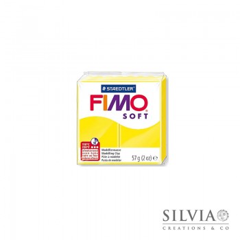Fimo Soft 57 g color giallo limone (n10)