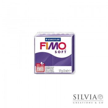 Fimo Soft 57 g color prugna (n63)