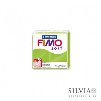 Fimo Soft 57 g color verde mela (n50)