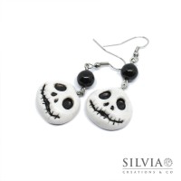 Orecchini pendenti Jack inspired per halloween in stile gothic