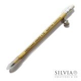 Matita infinita con incisione personalizzata e ciondolo