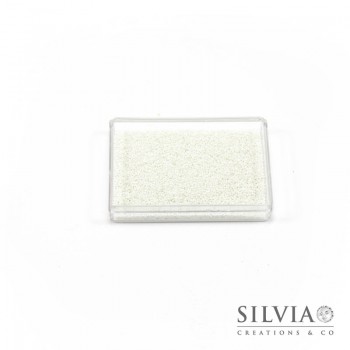 Microsfere di vetro bianco perlato da 0,7 mm x 50g