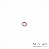 Anellino aperto rame in ottone 4 mm x 100pz
