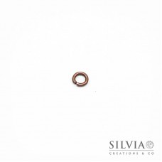 Anellino aperto rame in ottone 4 mm x 100pz