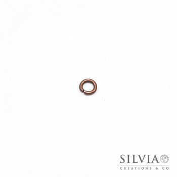 Anellino aperto rame in ottone 4 mm x 100pz