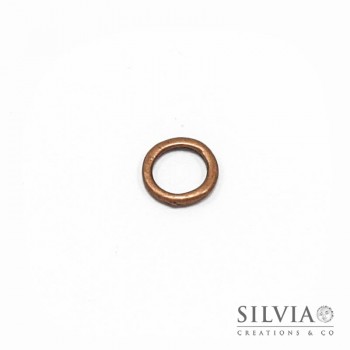 Anellino chiuso rame in ottone 10 mm