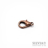 Chiusura a moschettone rame in zama 14x8 mm x10pz